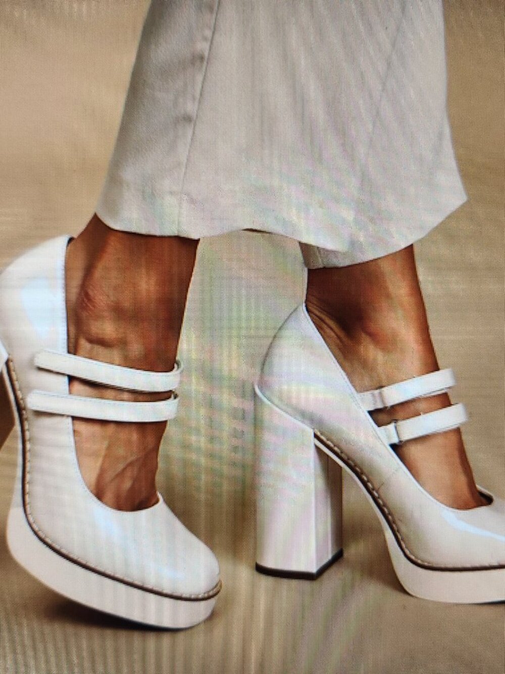 Steve Madden "Twice" Platform Mary Janes. New in replacement box. Size 10M
